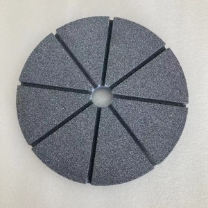 Шлифовальный круг из оксида алюминия с прорезями