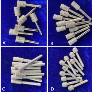 Vacuum Brazed Grinding Mounted Points Sets