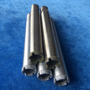 Electroplated  brazed diamond drill