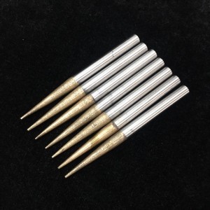 Punch Needle Drilling Bits Small Long Cone Rotary Tools