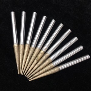 Factory directly diamond grinding tool -
 Punch Needle Drilling Bits Small Long Cone Rotary Tools – Kemei