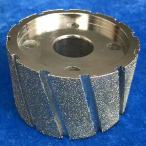 Electroplated diamond roller special-shaped electroplated CBN grinding wheel