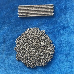 Brazed  electroplated diamond wire saw beads