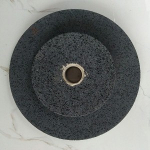 Ceramic black silicon carbide air hole grinding wheel