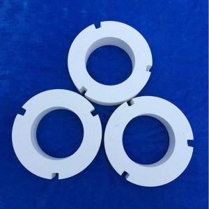 Ceramic white fused alumina dressing ring/Dressing wheel with grooves/Dressing wheel for diamond/cbn grinding wheel