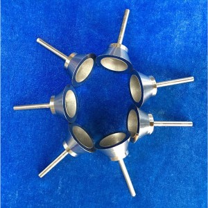 Electroplated cup grinding wheel special for sa...