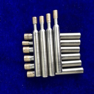 Diamond Burr Mounted Point 6mm Shank