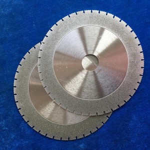 Electroplated Diamond Saw Blade with Teeth