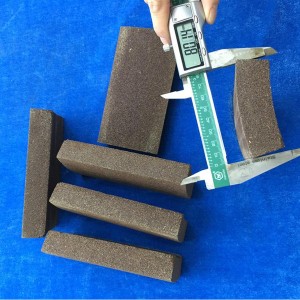 Resin surface grinding segment for vertical grinder