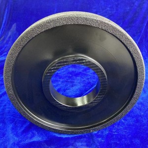 Brazed Diamond Grinding Wheel Both-sides Lightened  350mm