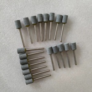 Rubber Polishing Bits Bullet Cylinder Shape Polishing Heads