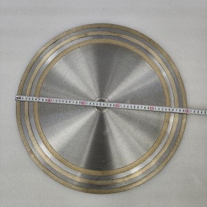 20-Inch Wet Cutting Continuous Rim Supreme Metal Bond Blade for Glass/Ceramic