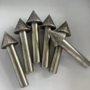 Diamond Grinding Head Points 60 Degrees Taper Type